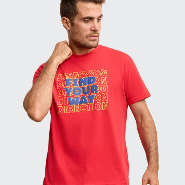 Polo Hombre Ronal Rojo Flama
