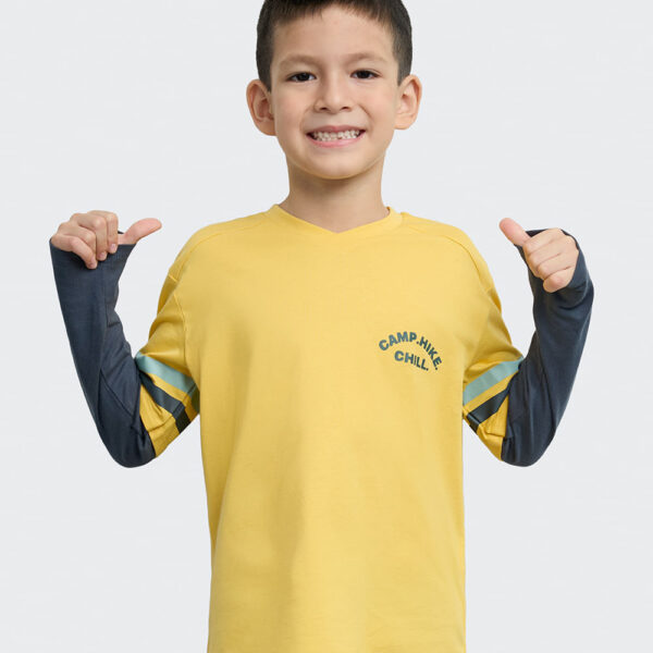 Polo Niño Renato Amarillo Aspen