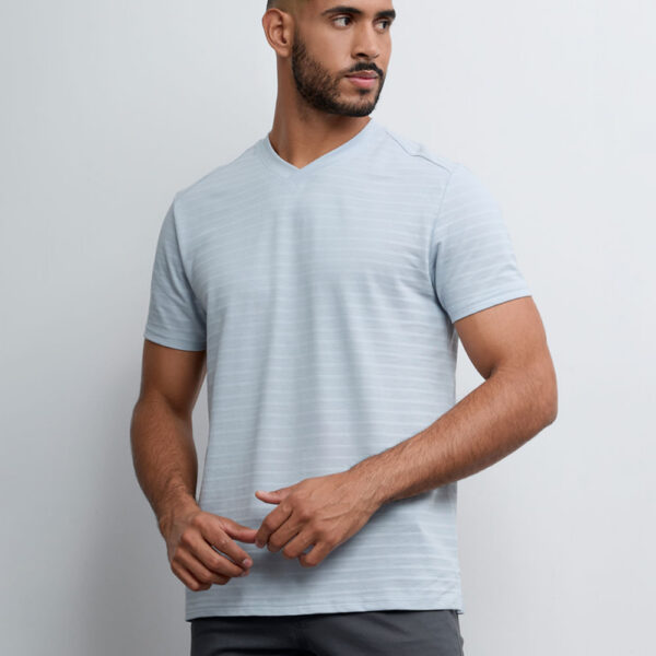 Polo Hombre Ash Celeste Empolvado