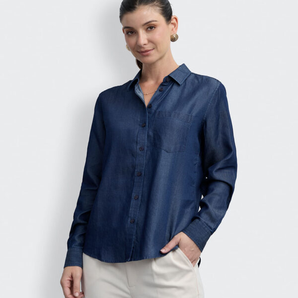 Blusa Mujer Belinda Dark Wash
