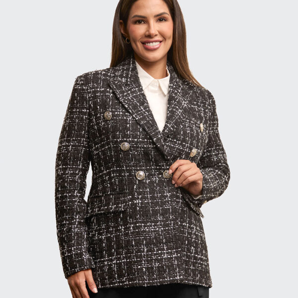Blazer Mujer Roma Negro