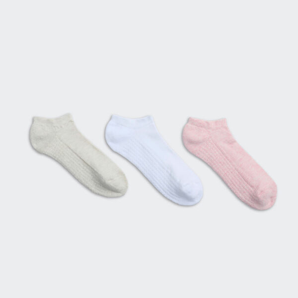 Calcetines Pack x 3 Mujer Mitzy Coco/Beige/Rosa