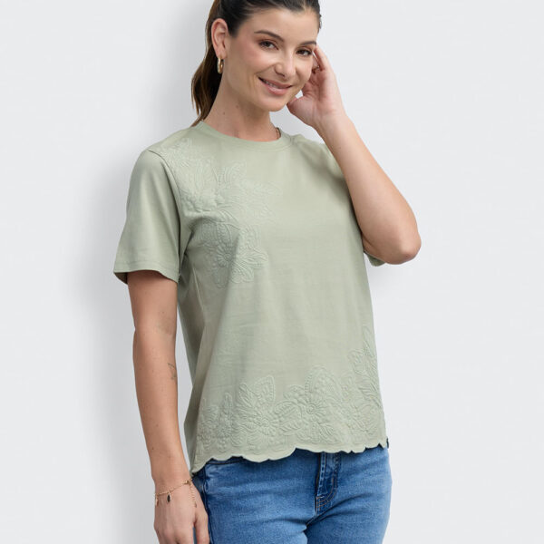 Polo Mujer Yasmin Verde Salvia