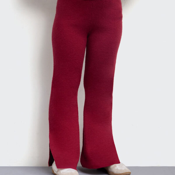 Pantalón Niña Yarin Guinda Burdeos