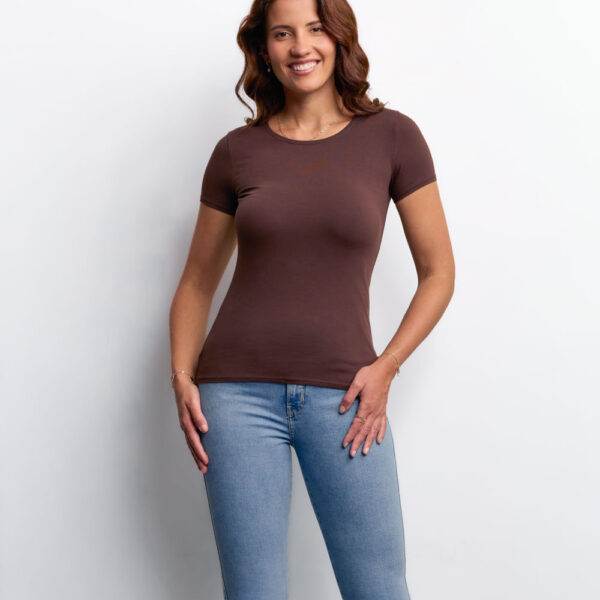 Polo Mujer Devora Core Marron Java