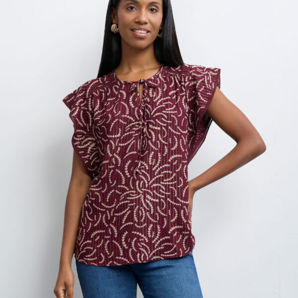Blusa Mujer Vale Guinda Taw