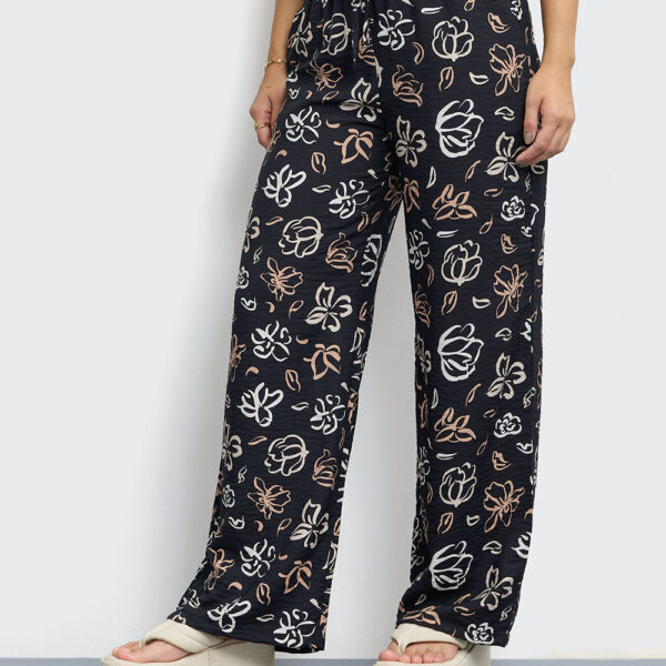 Pantalón Mujer Mela Pan Negro New