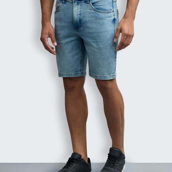 Bermuda Denim Hombre Arthur Dirty Bleach