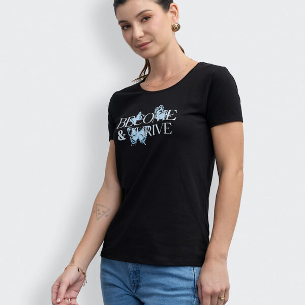 Polo Mujer Romina Negro