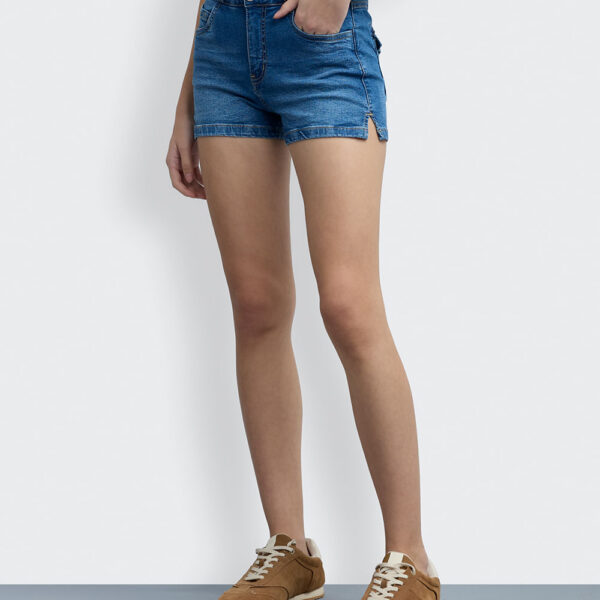 Short Denim Mujer Shirley Medium Wash
